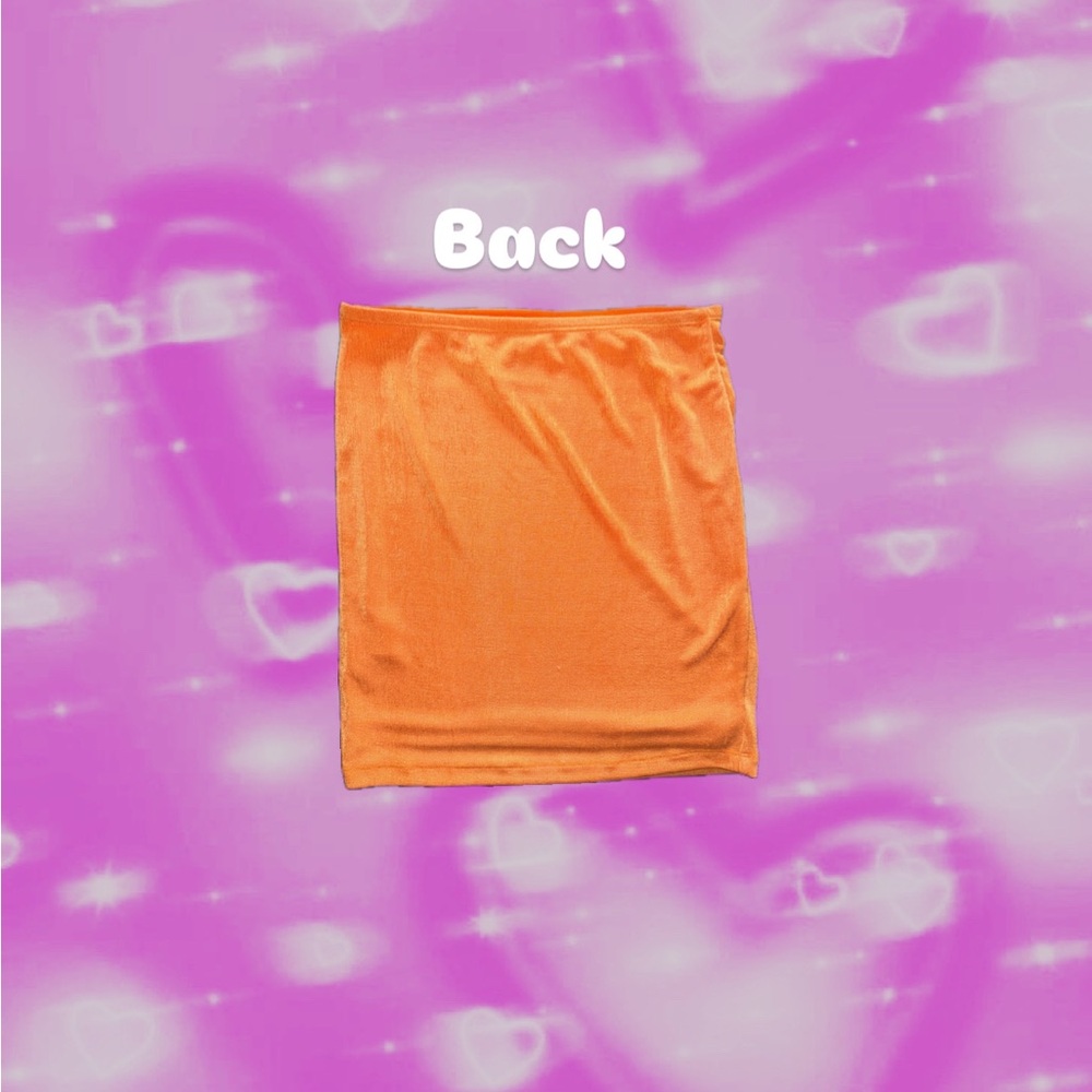 Princess Polly Brighton Mini Skirt in Orange - Picture 2 of 7